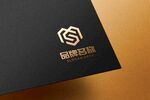 logo样机 标志样机 字体样