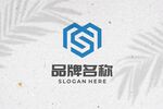logo样机 标志样机 字体样