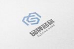 logo样机 标志样机 字体样