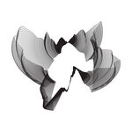 贝塞尔 曲线 摩尔纹 科技风 