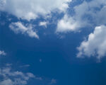 蓝天白云背景素材拍摄