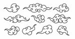 ai矢量中式祥云