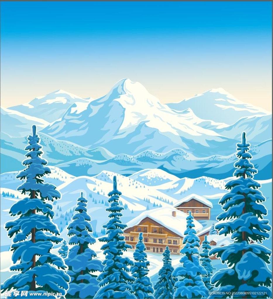 雪山房子