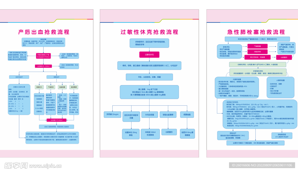 产后出血过敏性休克急性肺栓塞