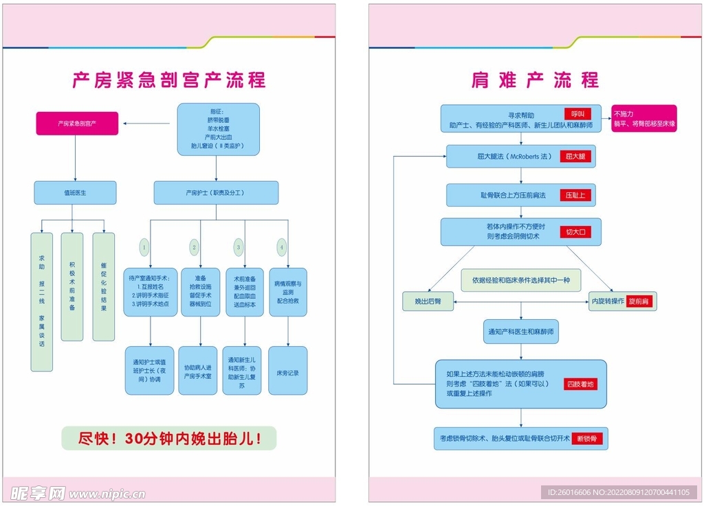 紧急剖宫肩难产抢救流程