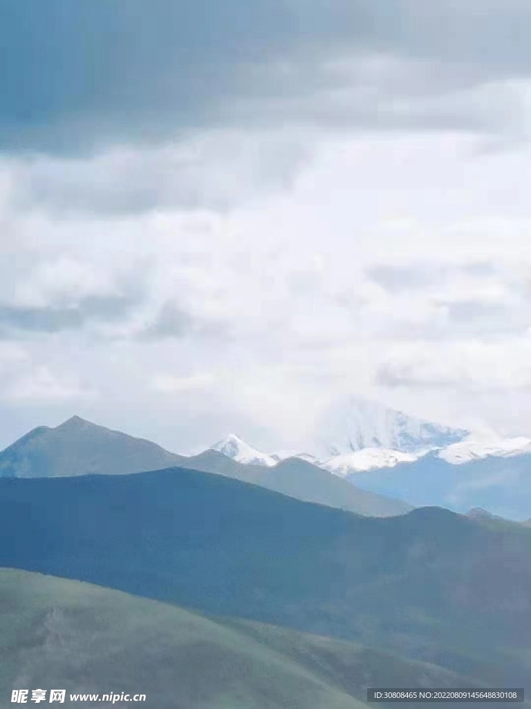 山水背景