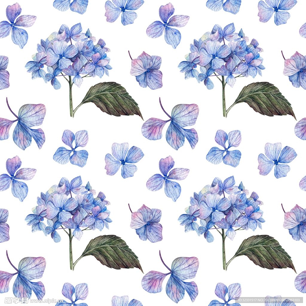 手绘花