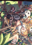 二次元动漫漫画人物场景插画
