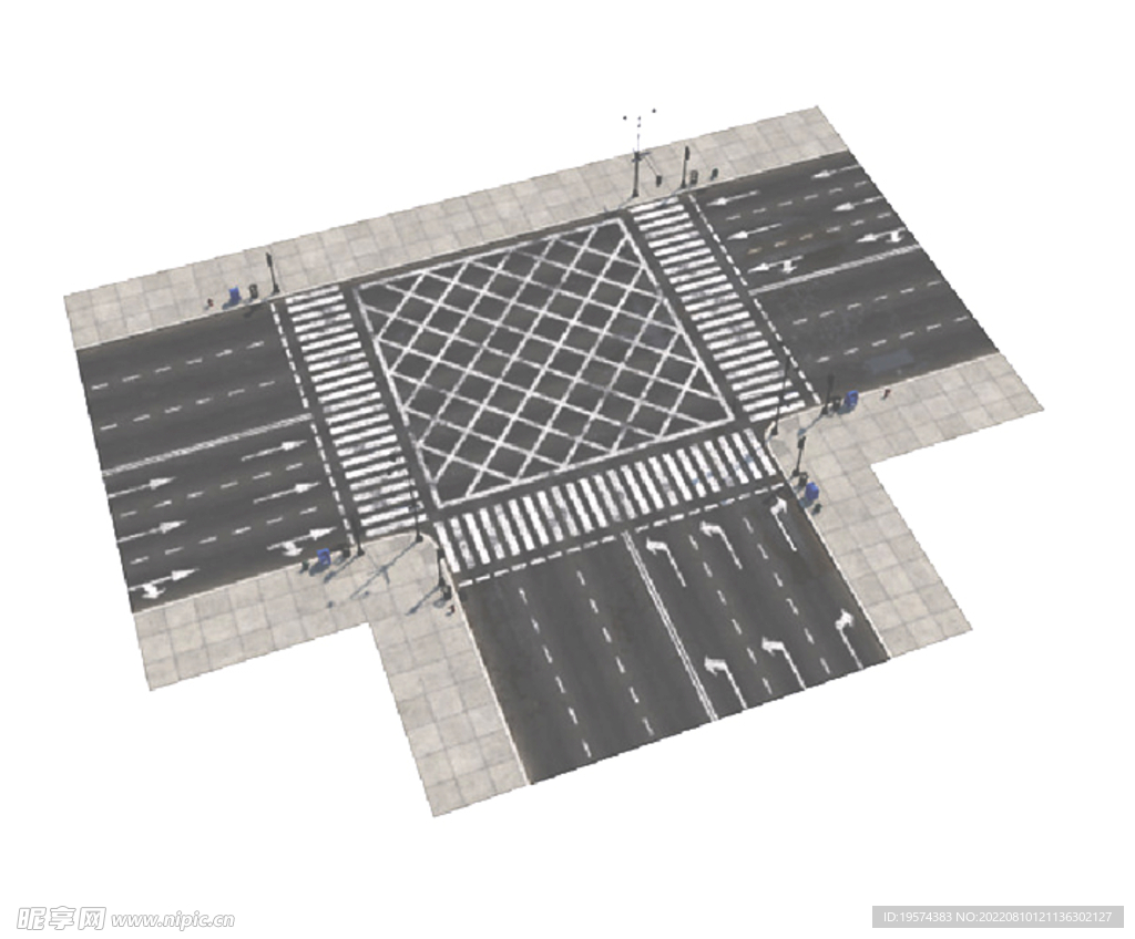 C4D模型弯道