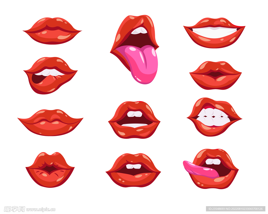 创意矢量立体嘴巴嘴唇设计图__广告设计_广告设计_设计图库_昵图网nipic.com