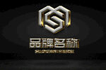 logo样机 标志样机 字体样