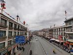 西藏布达拉宫街道