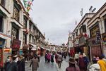 西藏布达拉宫街道