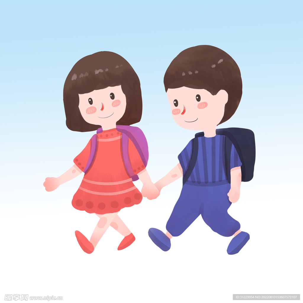  牵手上学 