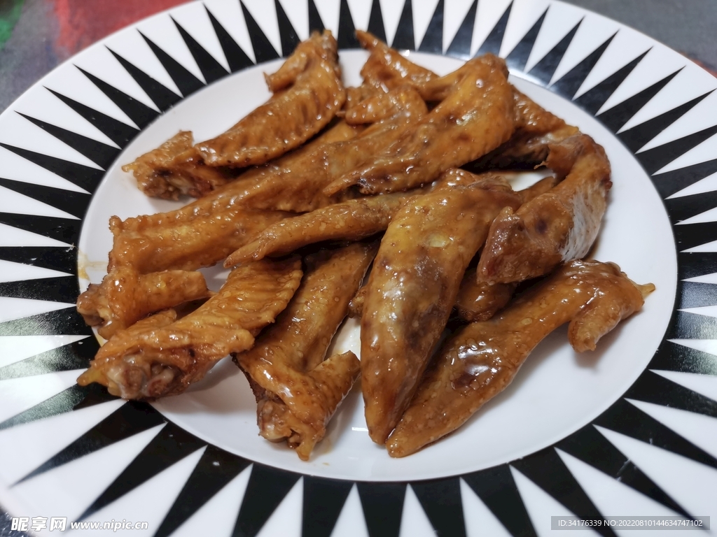 卤鸡翅