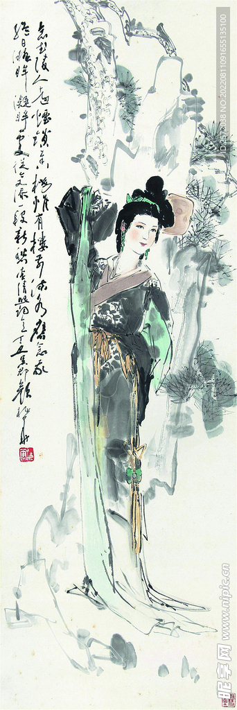 诗意仕女