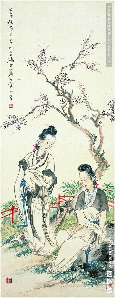 仕女图