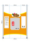 豆干包装袋设计