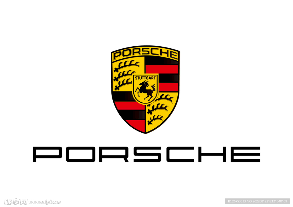 保时捷 PORSCHE 车标