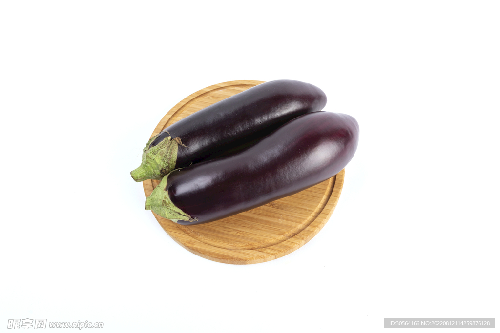 新鲜紫茄子蔬菜