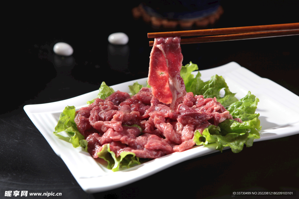 鲜切牛肉