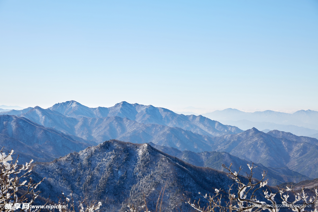 户外山峰山脉自然