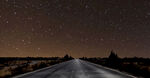户外星空道路