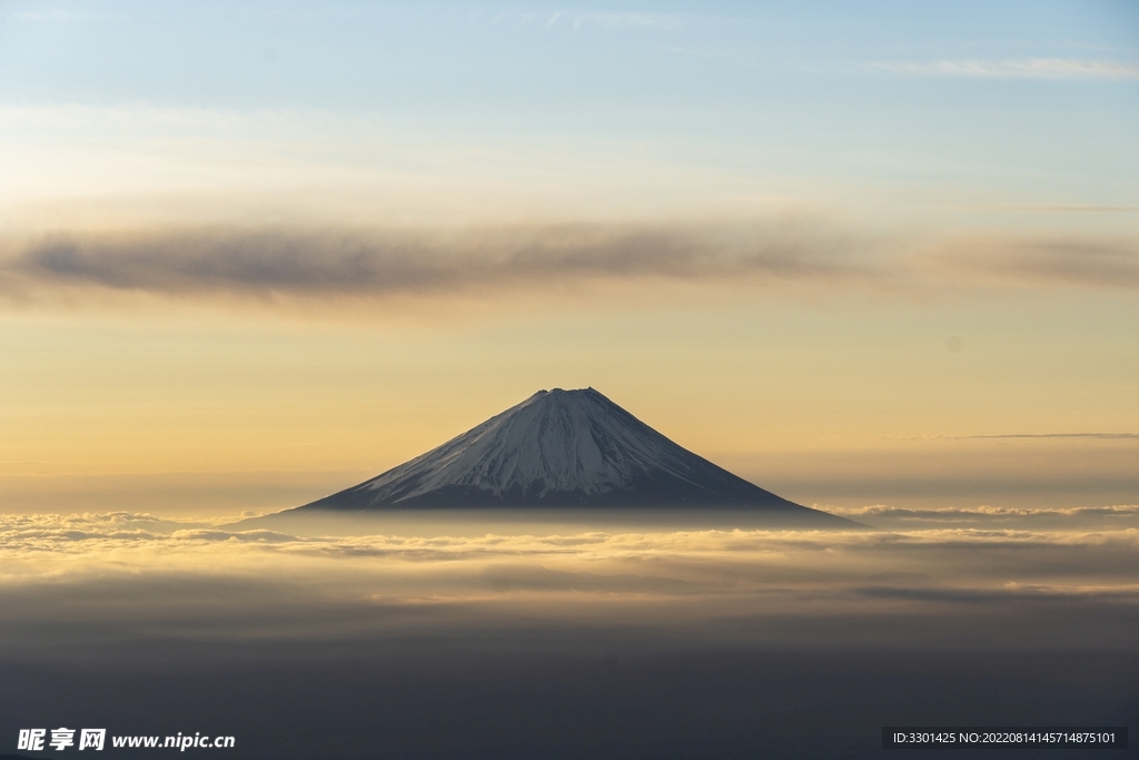 富士山景观 