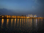 涪江河 夜景 