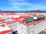 一望无际的工厂厂房
