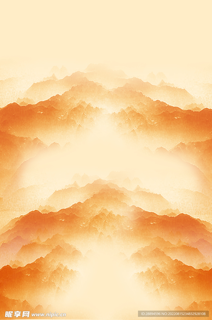 夕阳云朵背景