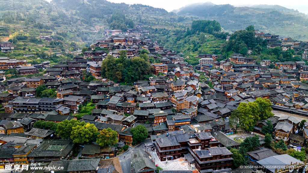 户外复古旅游小镇建筑