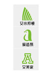 字母a logo
