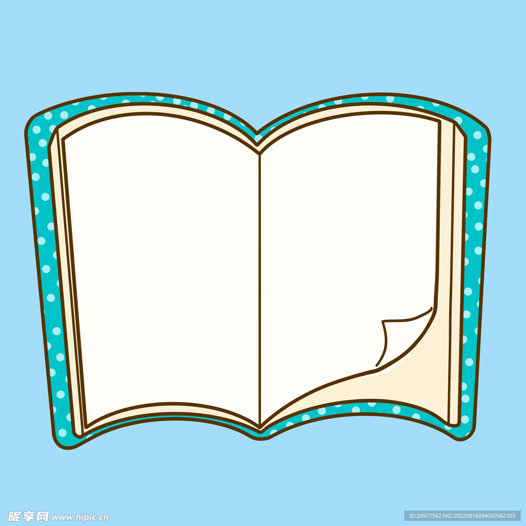  书本边框