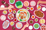 美食海报