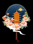 中秋素材   古风  