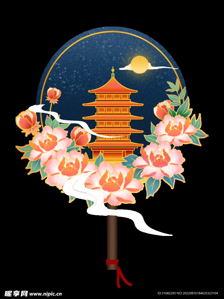 中秋素材   古风  