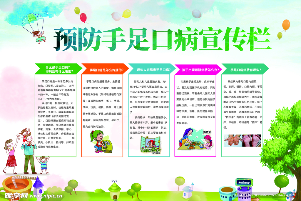 手足口 宣传
