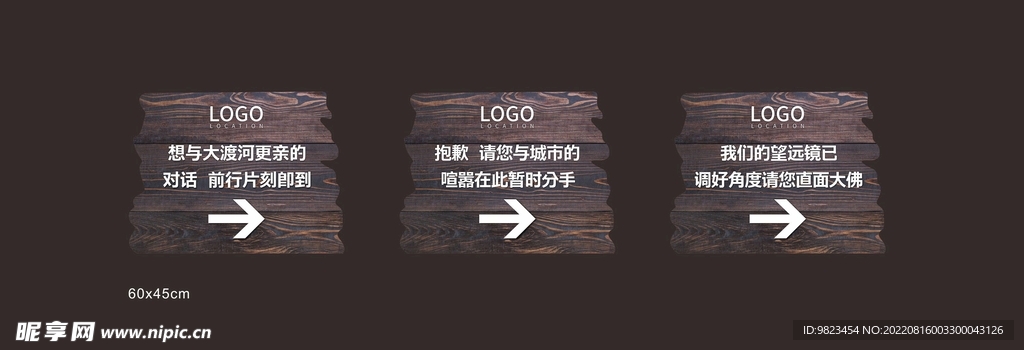 通道异形指示