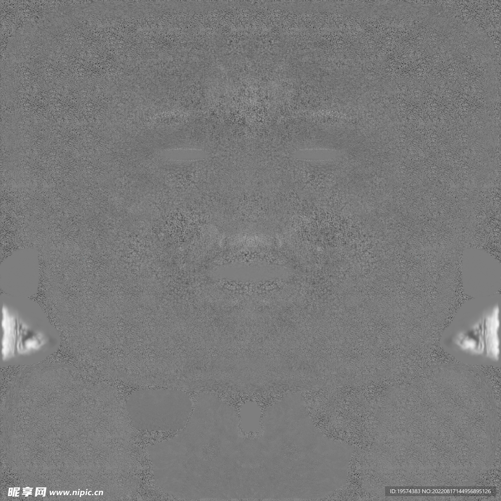 脸部置换毛孔贴图