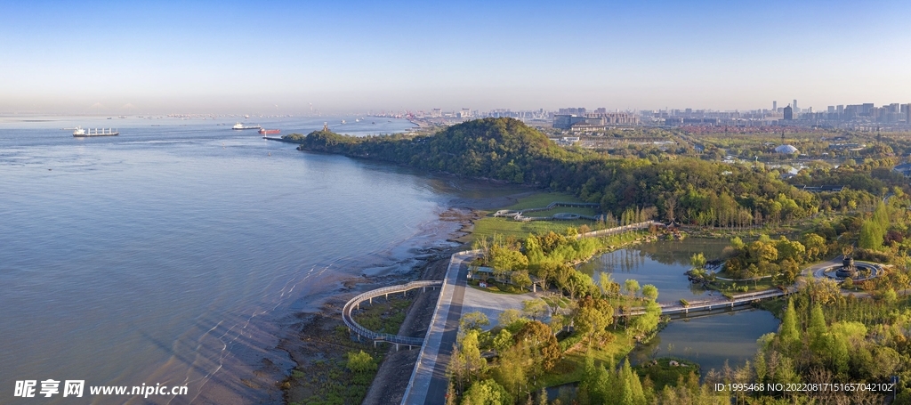 南通滨江风景