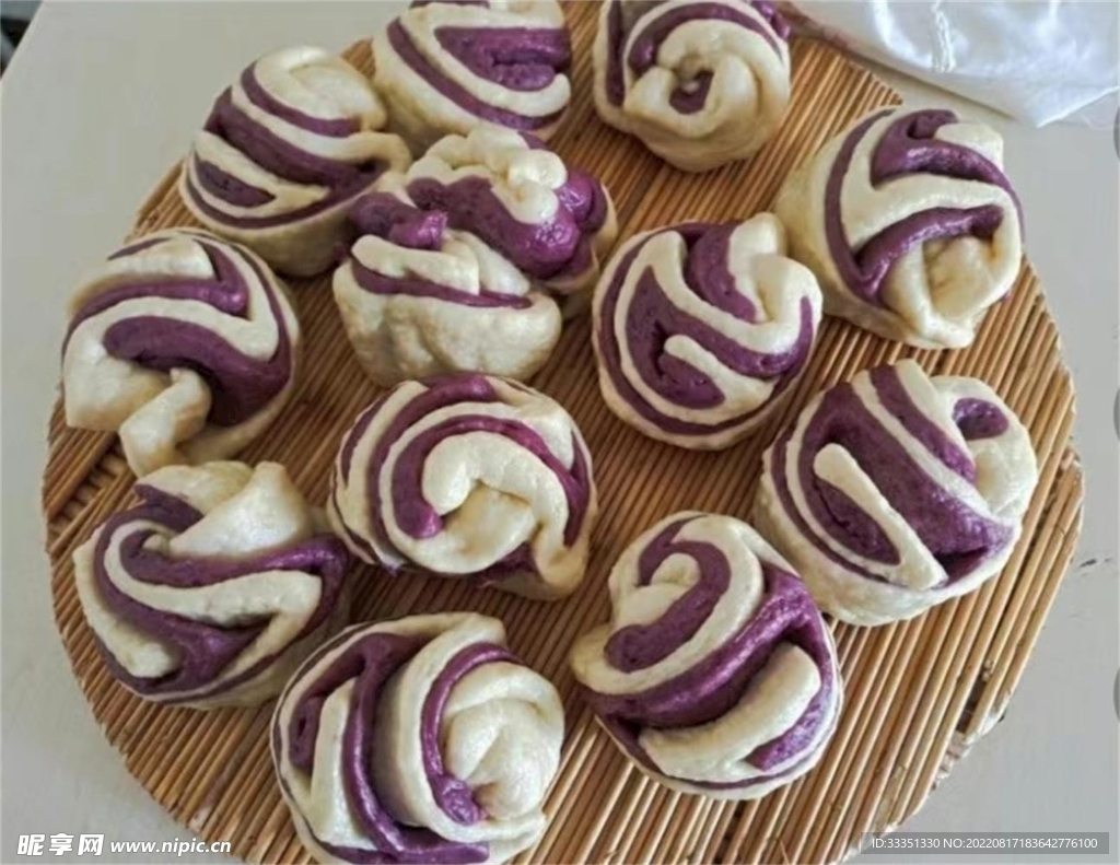 紫薯花卷怎么做