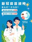 新冠疫苗接种宣传科普海报