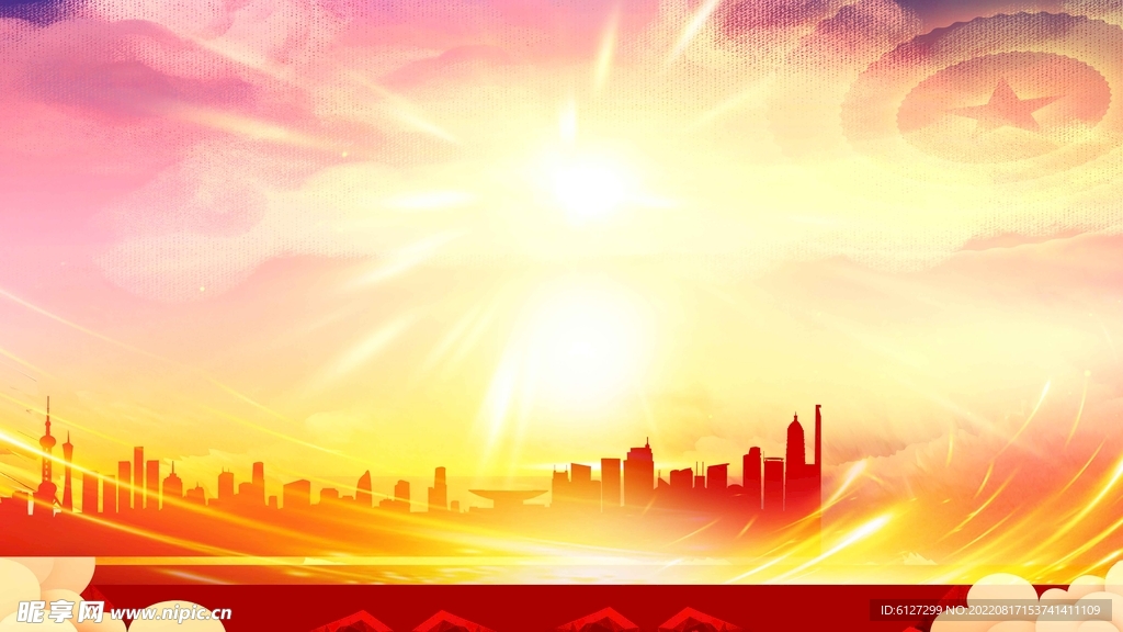 展板背景 