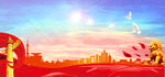 展板背景