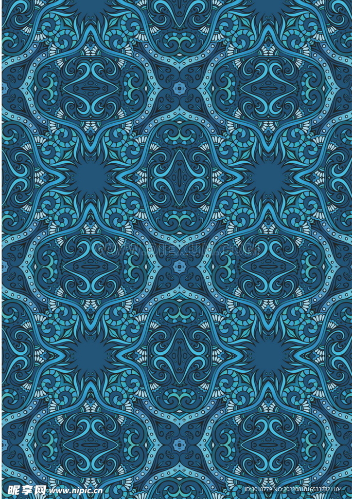 蕾丝花纹 