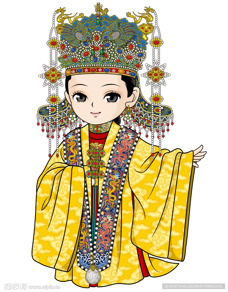 皇后燕居冠服