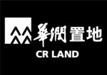 黑底白色华润置地矢量logo