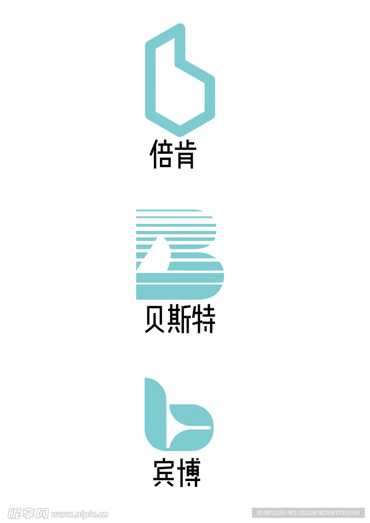 简约字母B LOGO