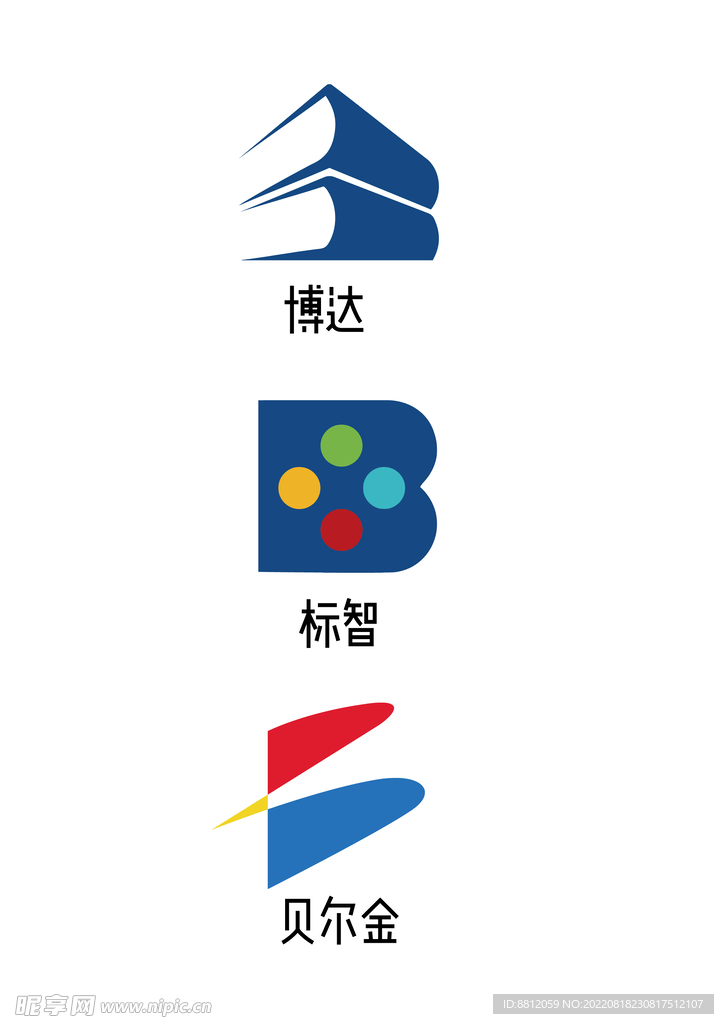 小学及幼儿园字母B LOGO